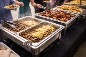 Setting Up Catering That Matches Your Event Vibe
