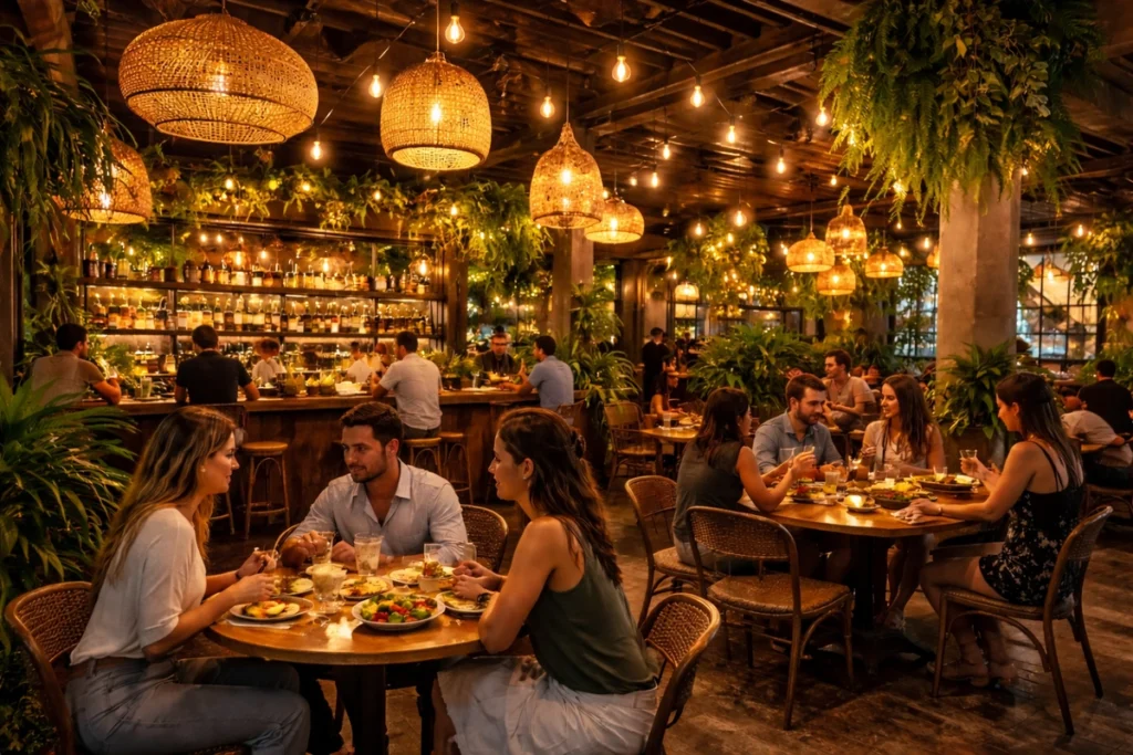 Interior Design Sets the Atmosphere Diners Remember